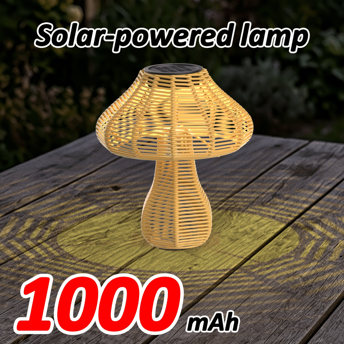 Lampe champignon - 1PC