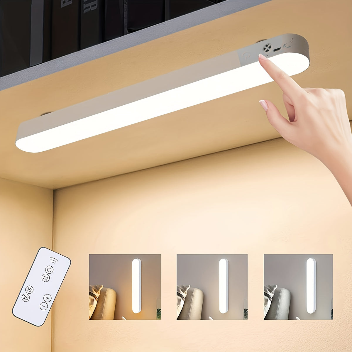 Barre LED sans fil pilotée par télécommande
