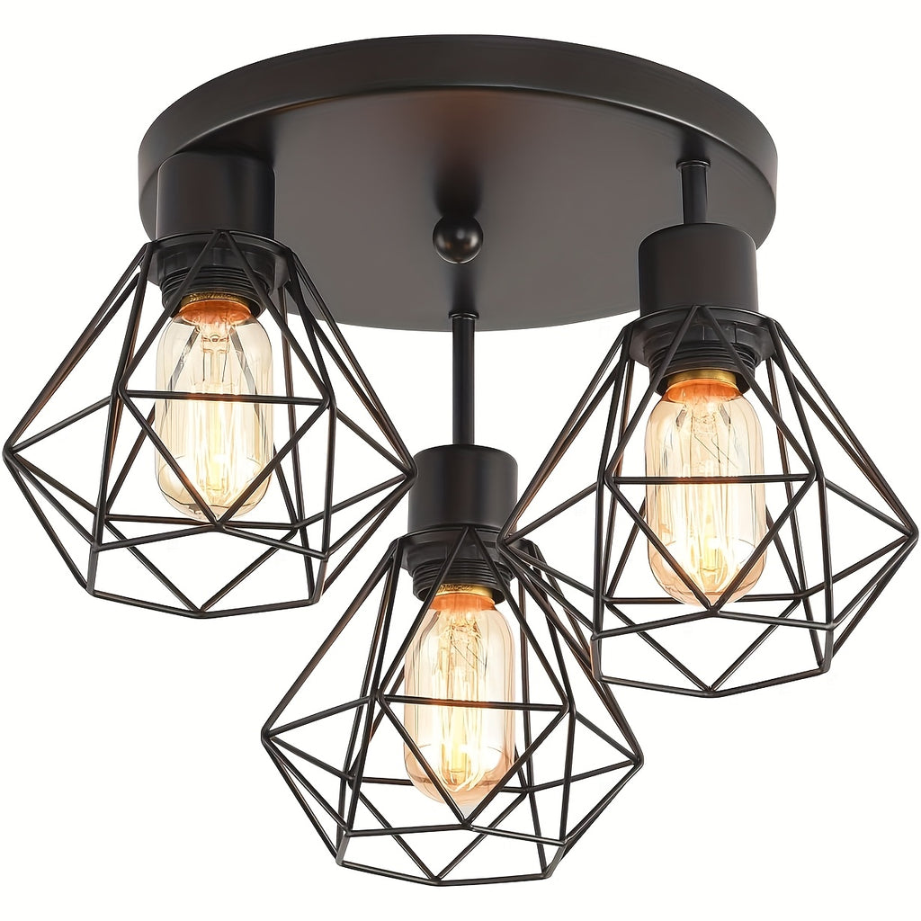 3 lumières en noir
