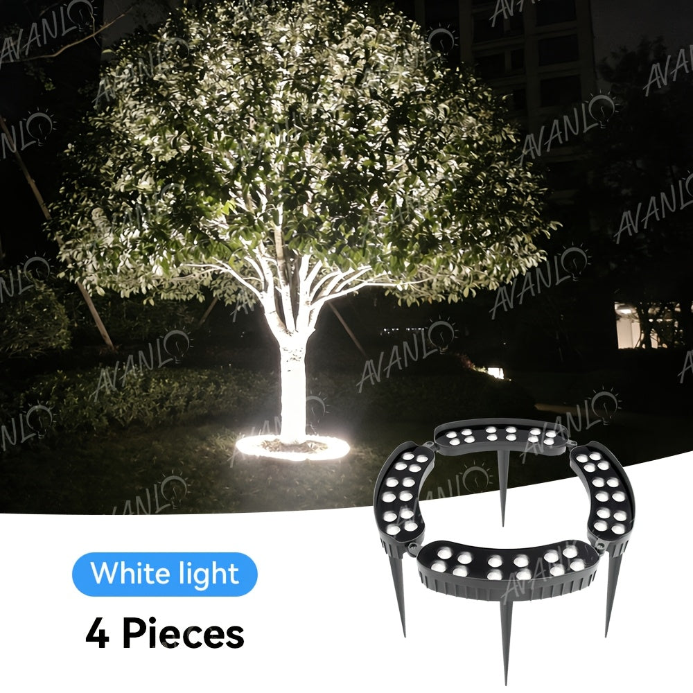 Vrai Blanc / 4 pièces - 48 perles LED