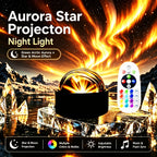 Boule Magique Aurora Noire avec Télécommande