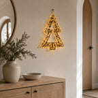 Lampe décorative sapin de Noël lumineux 480 LED, à poser ou suspendre