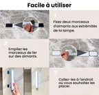 Barres LED à détecteur par 3 ou par 6, trois teintes et variateur