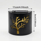 Applique murale LED solaire extérieure motif arbre, lot de 2