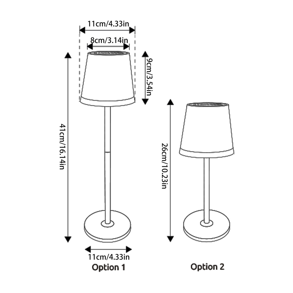 Lampe de table solaire vert sauge à deux hauteurs, IP44, 41 cm