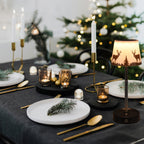 Lampe de chevet sans fil télescopique, décor cerfs ou empreintes