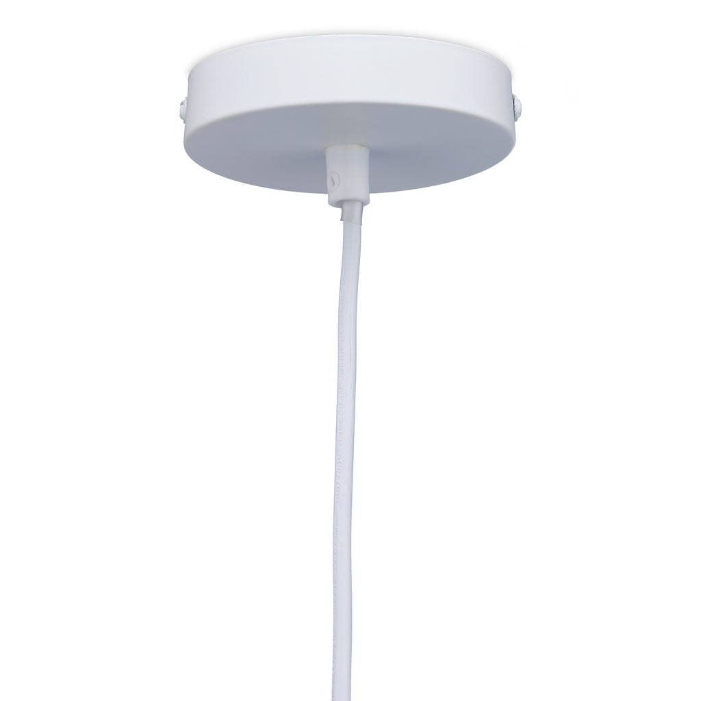 Suspension chambre d'enfant en tissu rose ajouré d'étoiles, Ø 27 cm