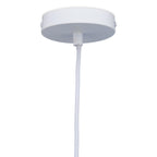 Suspension chambre d'enfant en tissu rose ajouré d'étoiles, Ø 27 cm