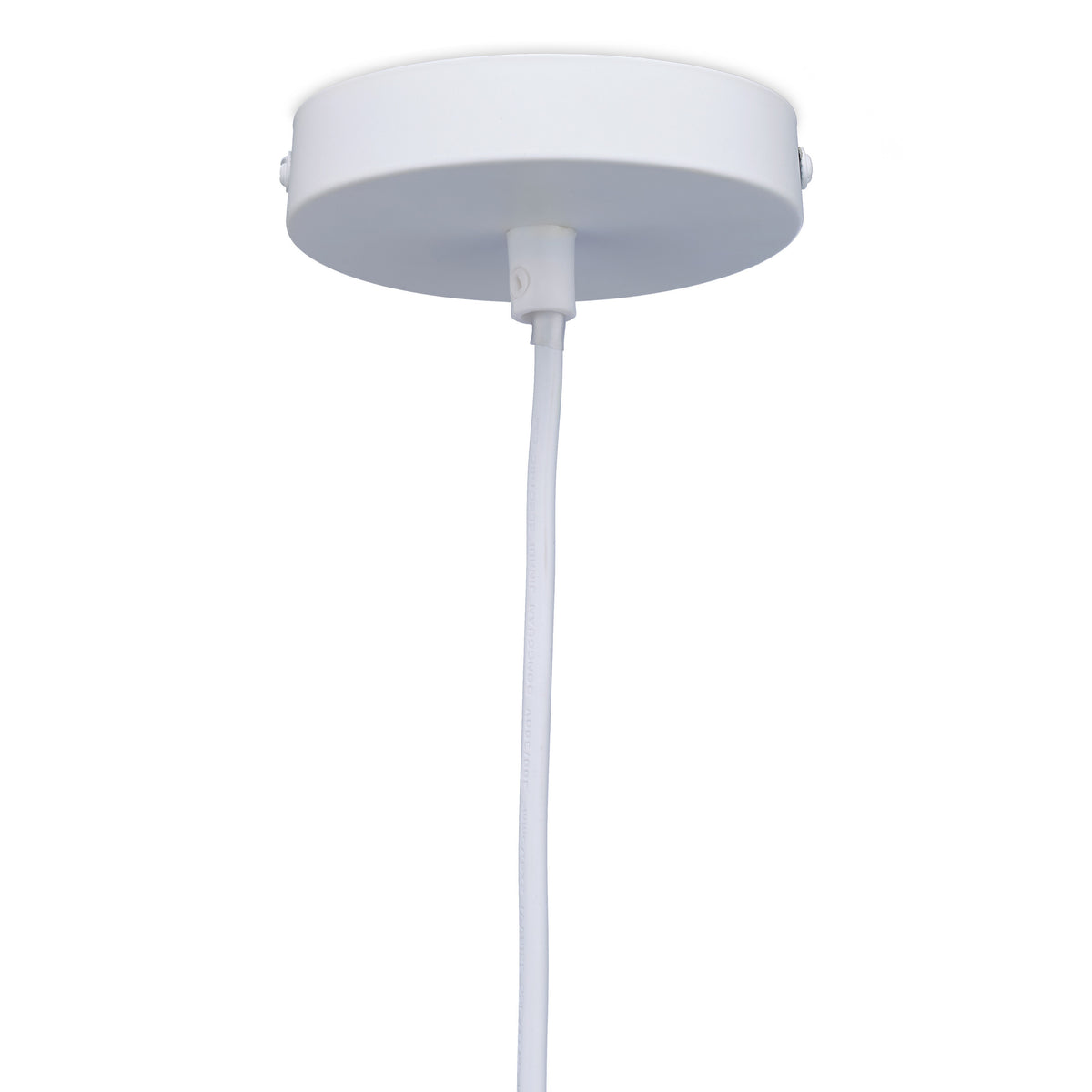 Suspension chambre d'enfant en tissu rose ajouré d'étoiles, Ø 27 cm
