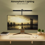 Lampe de bureau à pince d'architecte 24 W, barre LED de 58 cm