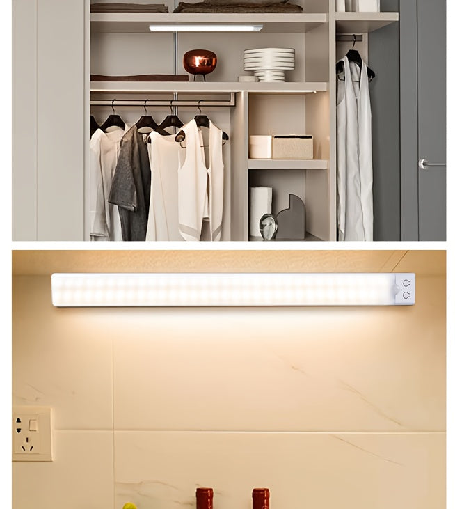 Réglette LED à détection 150°, trois teintes, 30, 40 ou 50 cm