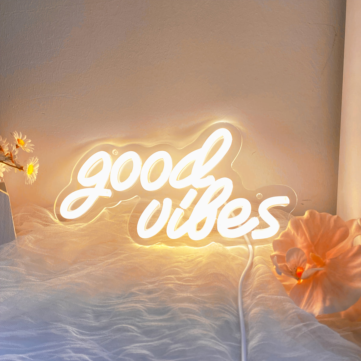 Une enseigne lumineuse pour chambre, studio et fête