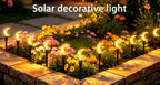 Guirlande solaire croissants de lune à bulles, 20 LED sur 5 m, IP44