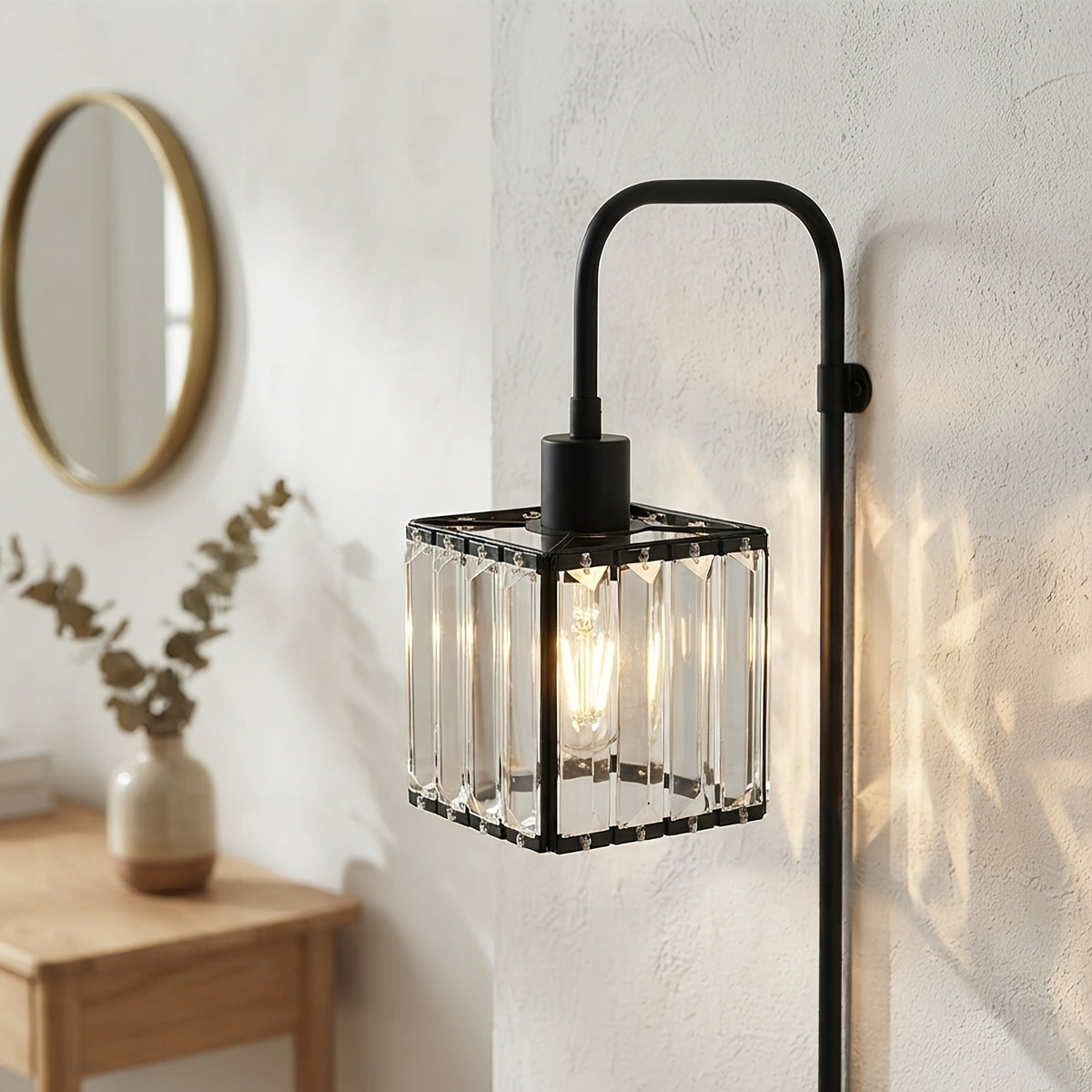 Deux cubes pour encadrer un miroir ou un lit