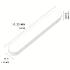 Réglette LED aimantée rechargeable 26 cm, trois teintes, blanche
