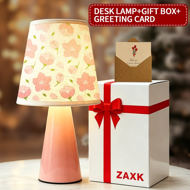 1 lampe de bureau + boîte cadeau + carte
