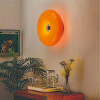 Lampe donut sans fil tactile, à poser ou à fixer au mur, 22 cm