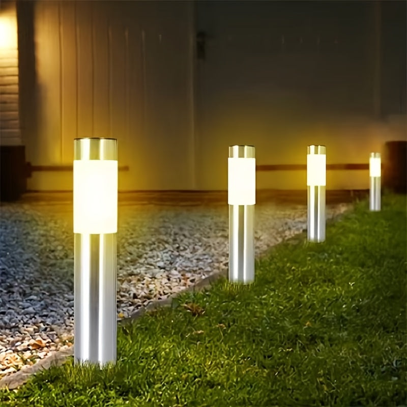 Encadrer une entrée de deux colonnes lumineuses