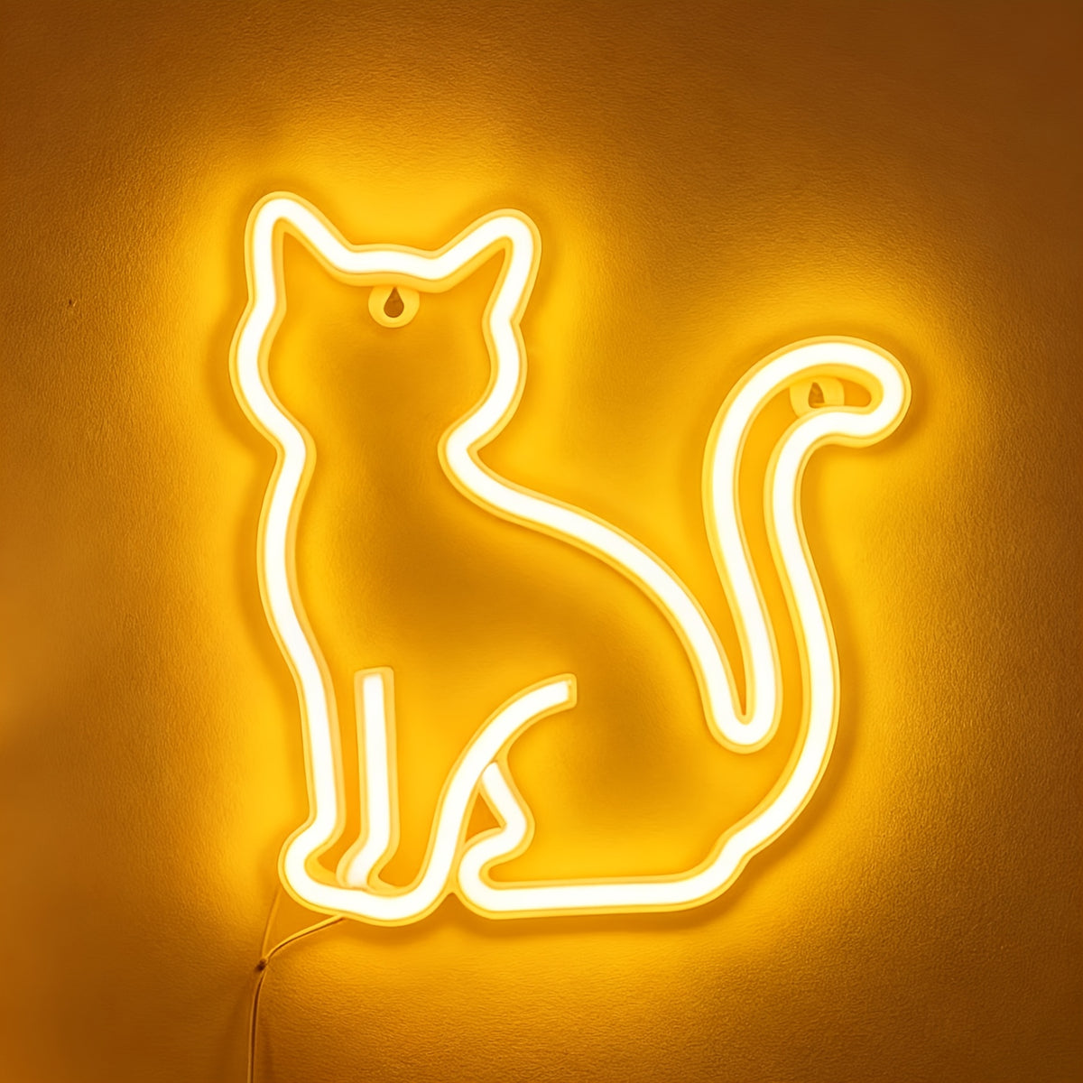 Un chat lumineux pour le salon ou l'entrée