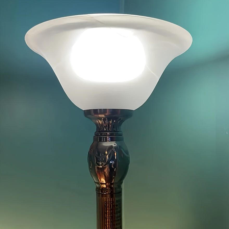 Verre de remplacement cloche givré, blanc laiteux ou beige, Ø 25 cm