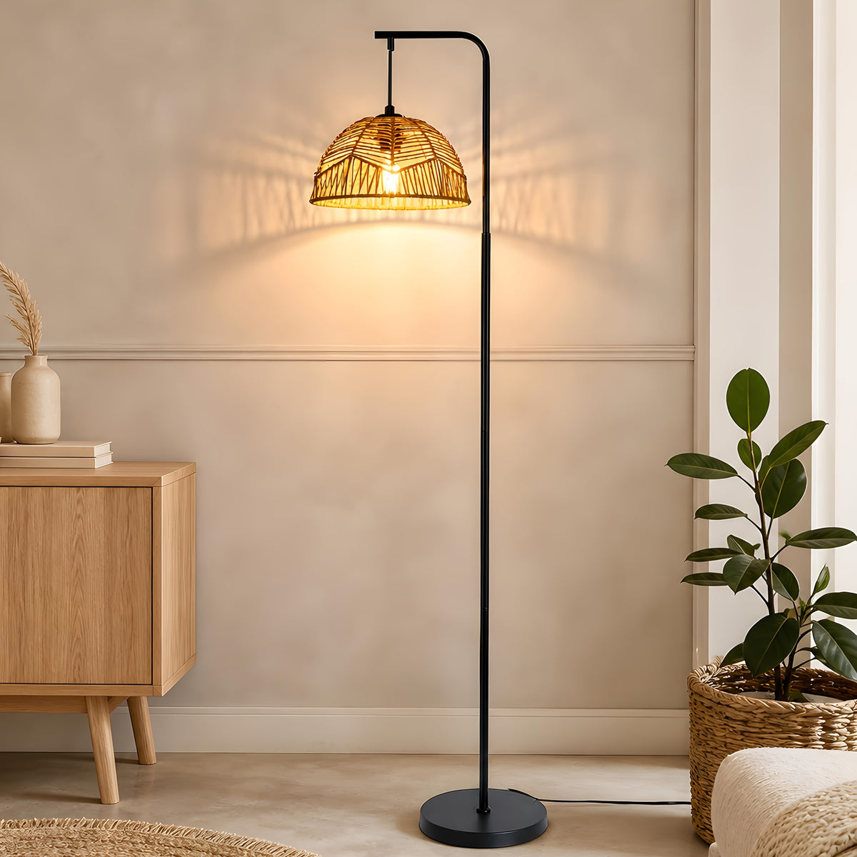 Poser et brancher, sans aucune fixation au mur