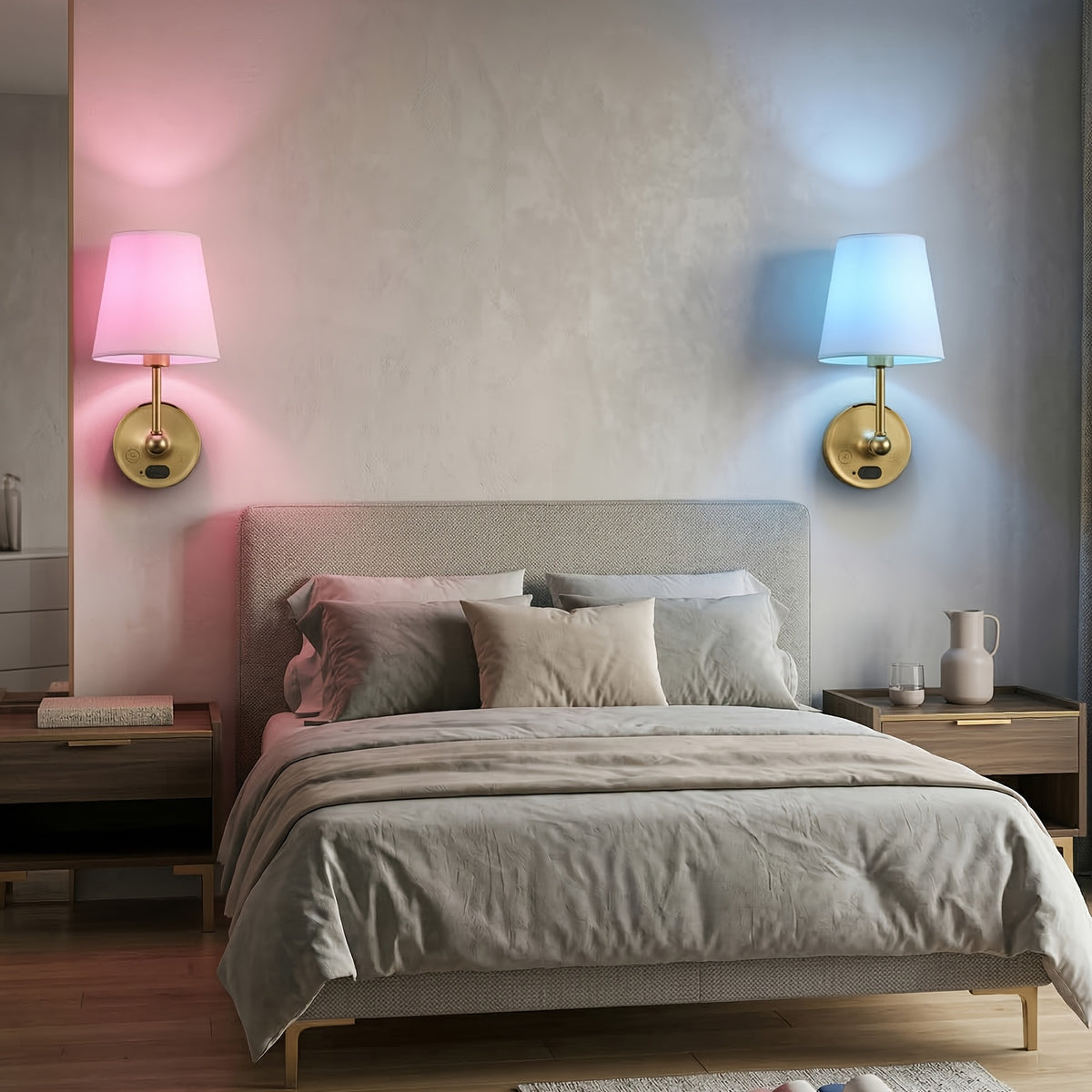 Applique murale rechargeable, la lumière sans câble