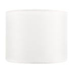 Abat-jour tambour en lin crème pour lampe, lampadaire ou suspension