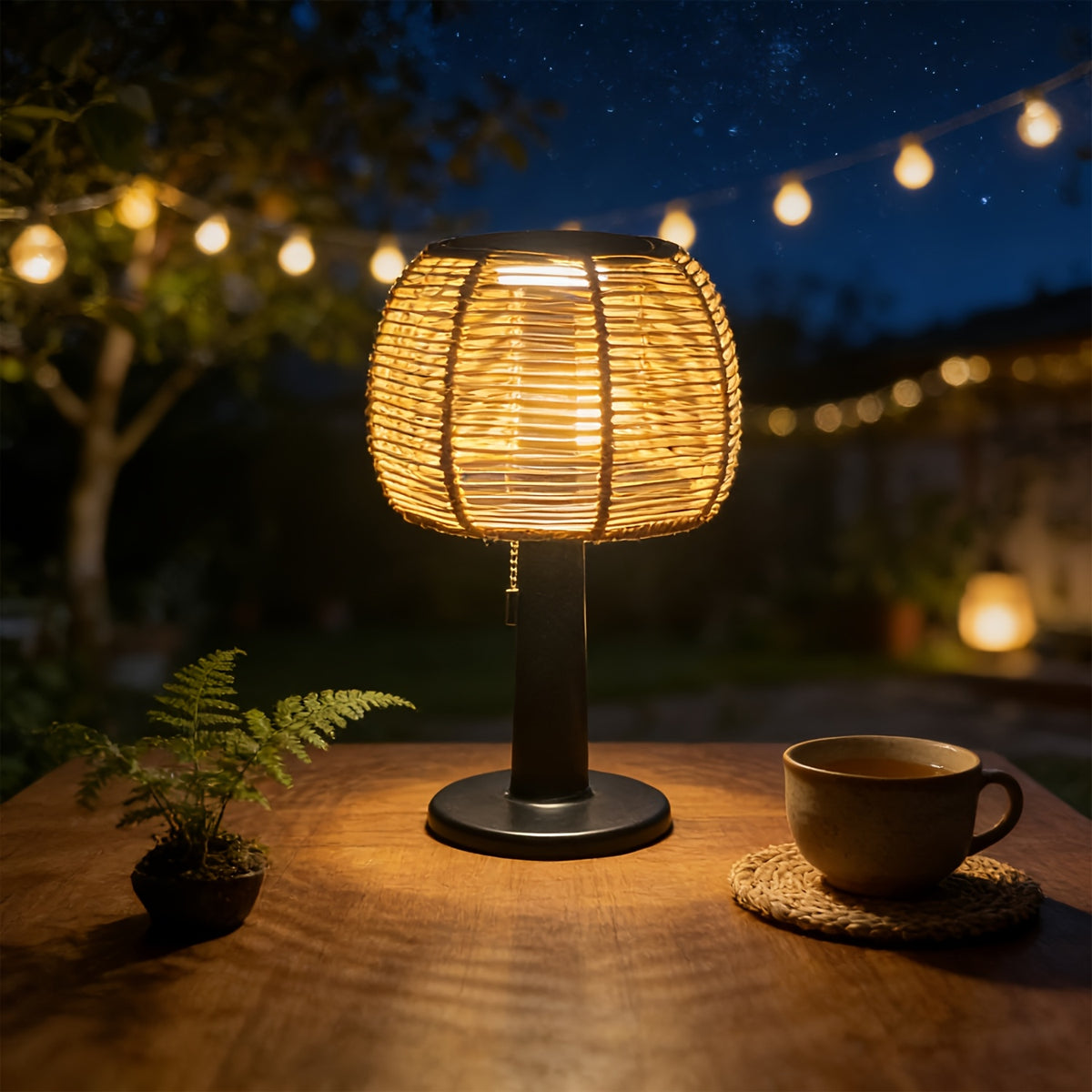 Trois niveaux de lumière réglés par une chaînette