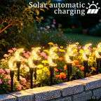 Guirlande solaire croissants de lune à bulles, 20 LED sur 5 m, IP44