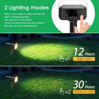 Spot solaire 68 LED à panneau orientable, blanc chaud, lot de 2 à 6