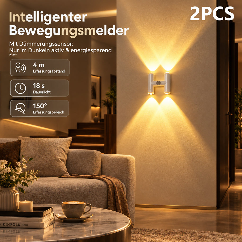 Blanc / 2pcs-Lumière de trois couleurs