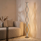 Dimming tricolore--Lampe de sol Crystal Gemini