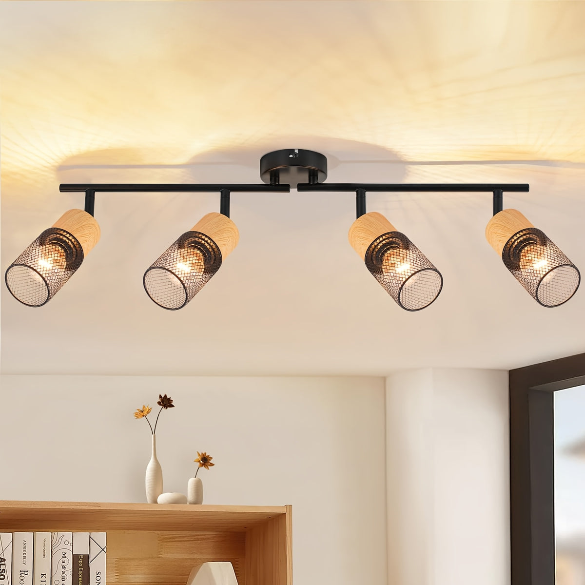 Une barre de spots pour chambre et coin repas