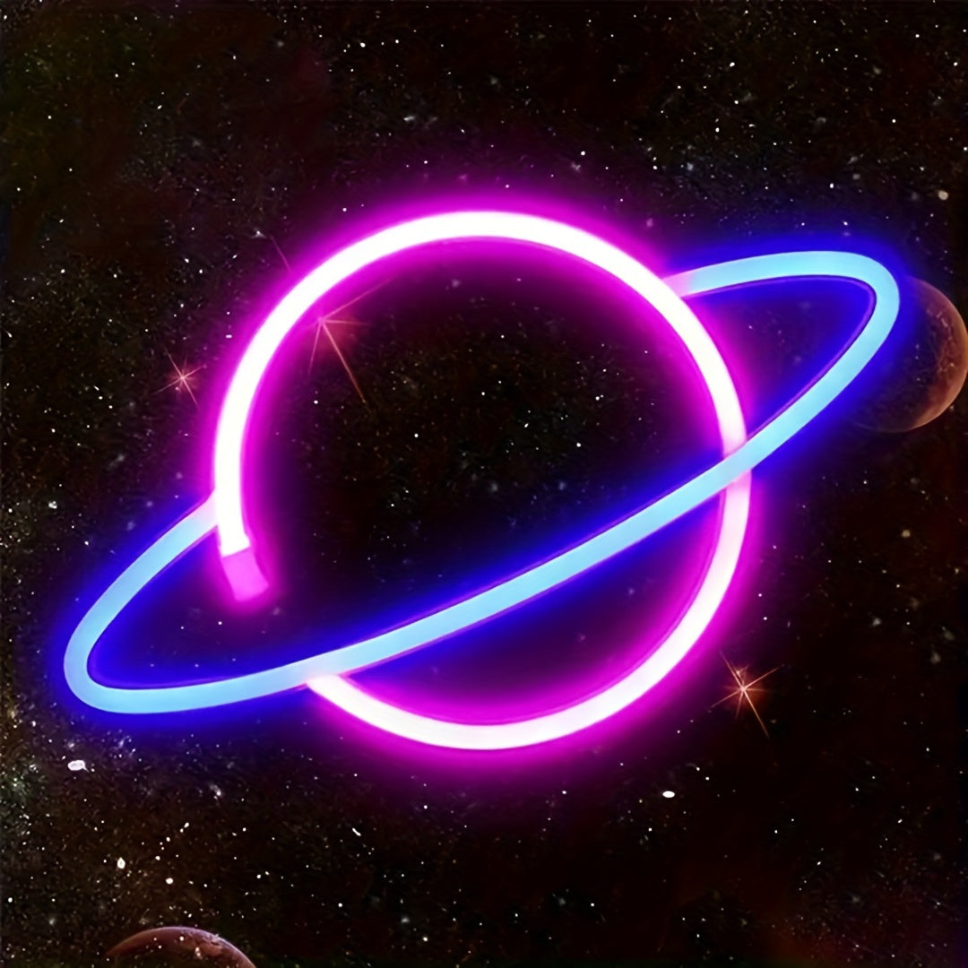 Une déco spatiale pour chambre d'enfant et jeux vidéo