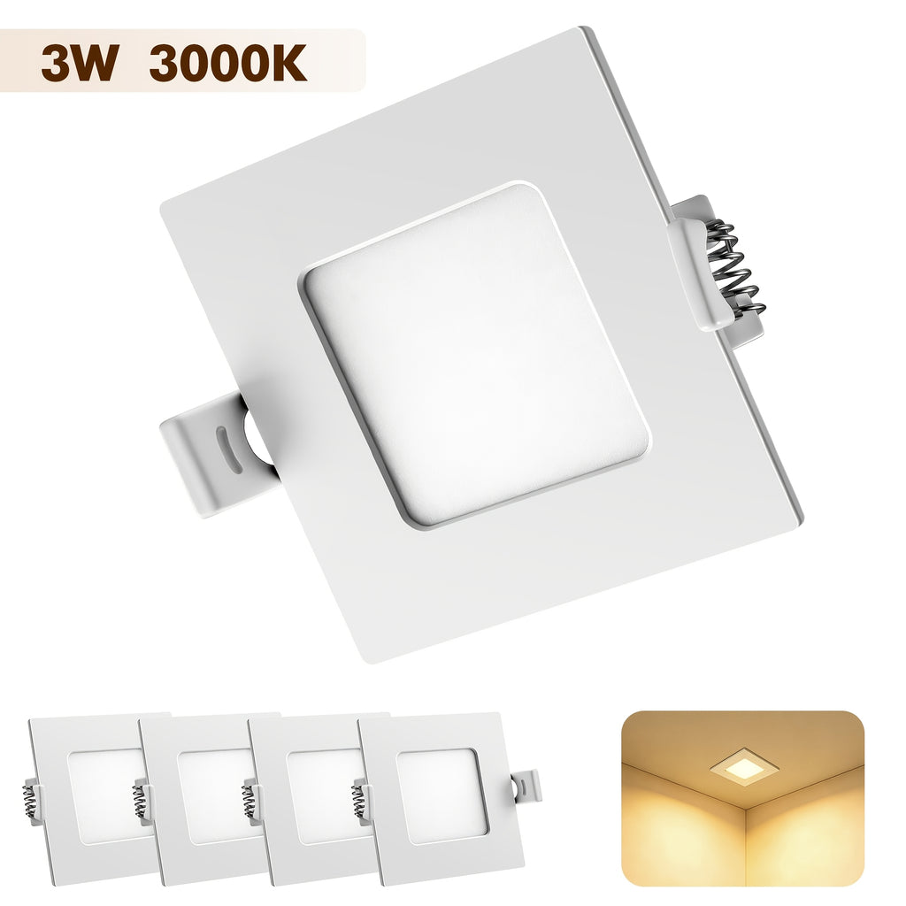 3W Blanc Chaud / 5 Packs