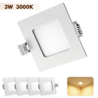 3W Blanc Chaud / 5 Packs