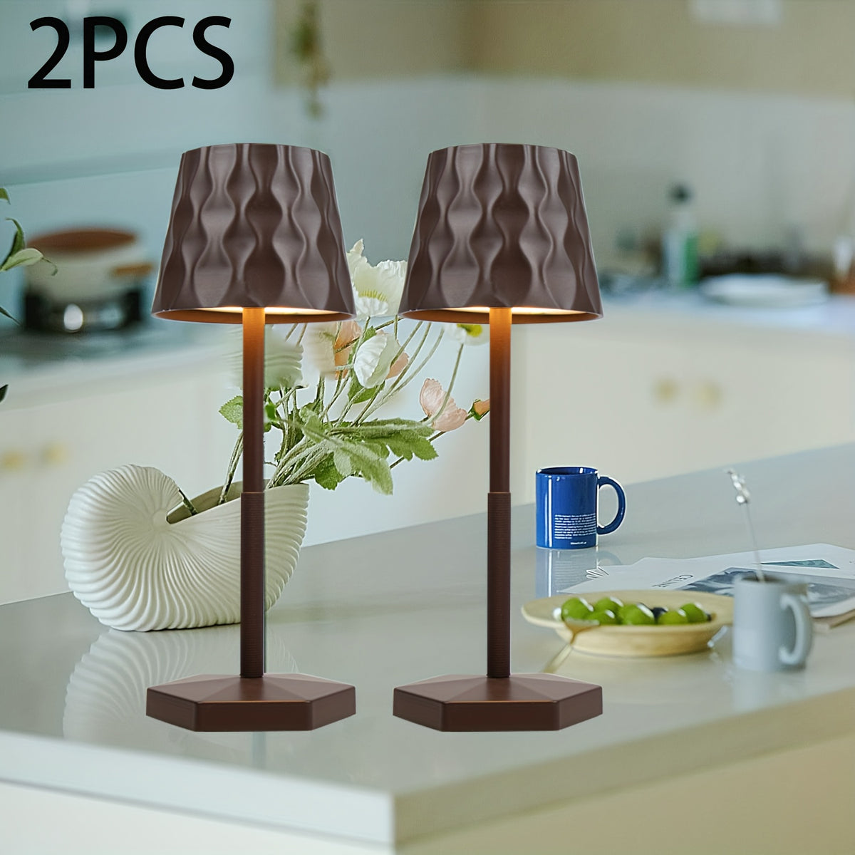 Un duo de lampes pour la table à manger