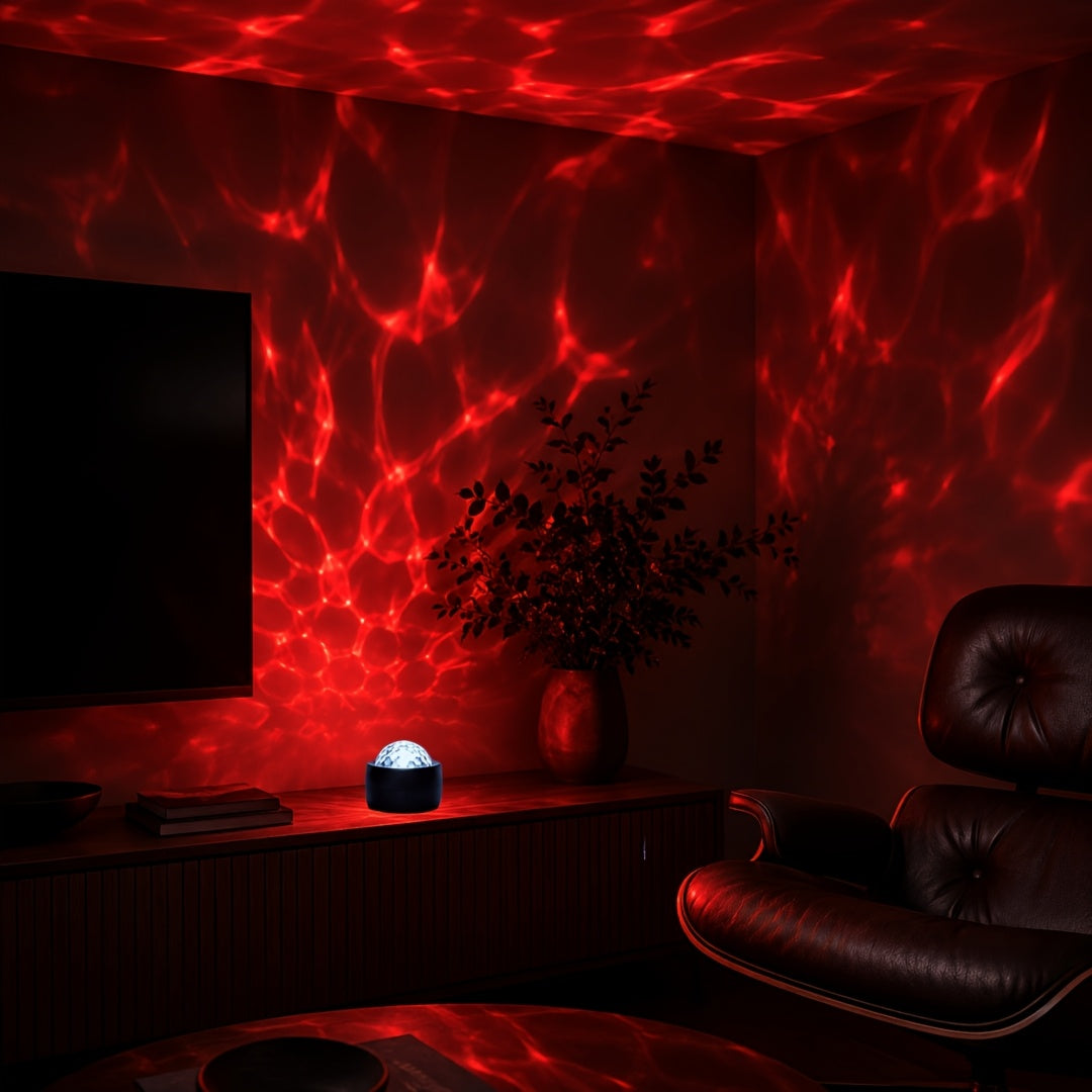 Lumière de Projection à Ondulations Dynamiques
