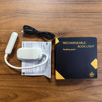Lampe de lecture à pince avec arrêt programmé 30 ou 60 min, USB-C