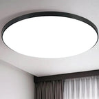 Plafonnier LED rond Ø 37 cm cerclé de noir, 33 W blanc froid 6000K