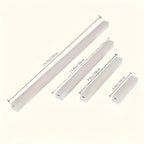 Lot de 3 barres LED à détecteur, 10 à 50 cm, blanc chaud ou froid