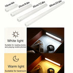 Lot de 3 réglettes LED à détecteur, 25, 35 ou 60 cm, trois fixations