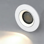 Support de spot encastrable orientable blanc Ø 8,8 cm, lot de 2