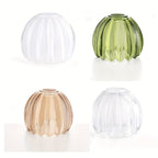 Lot de 2 verres de remplacement tulipe côtelés, Ø 12,7 cm