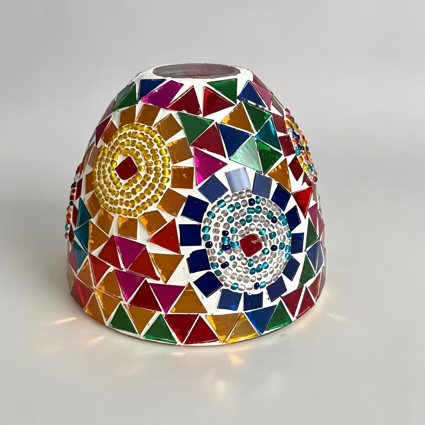 Verre mosaïque bohème pour applique et plafonnier
