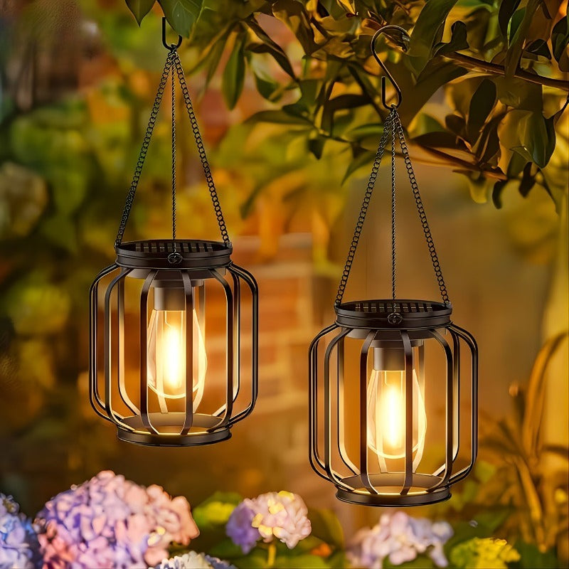 2 pièces Lanternes Chaudes et Lumineuses - Avec Crochet
