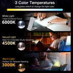 Lampe de lecture à pince à prise USB intégrée, 40 g, quatre coloris