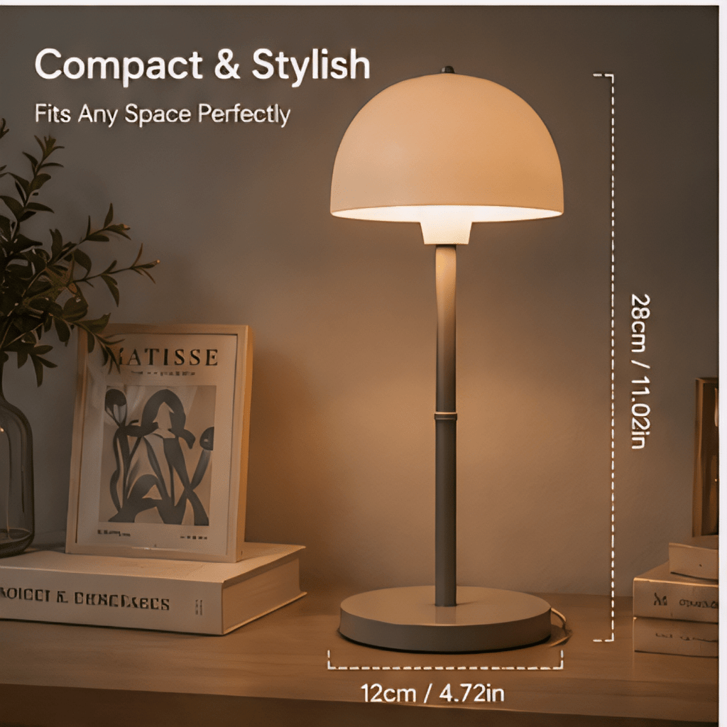 Lampe de table sans fil projecteur à effet d'ondulation d'eau
